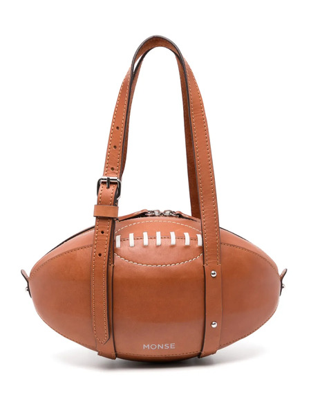  Monse Large Rugby Ball Bag - Brown 