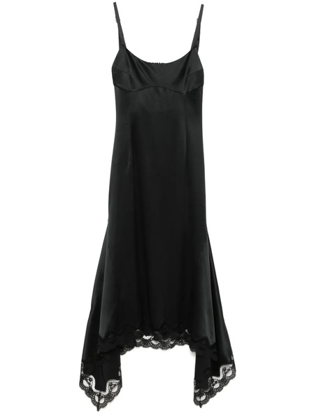  Monse Silk Maxi Dress - Black 
