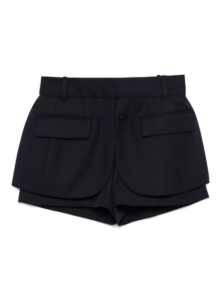  Monse Tailored Shorts - Blue 