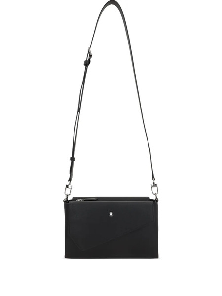  Montblanc Logo-plaque Messenger Bag - Black 