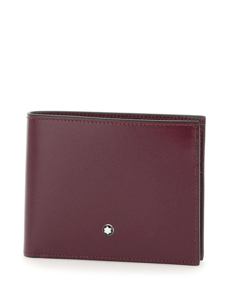 Montblanc Logo-plaque Wallet - Red 