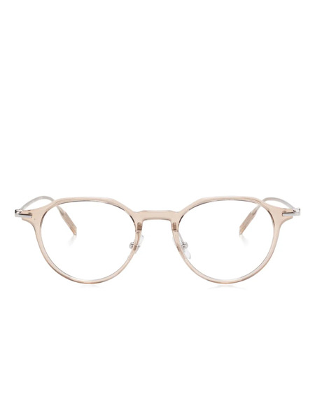  Montblanc Pantos-frame Glasses - Neutrals 