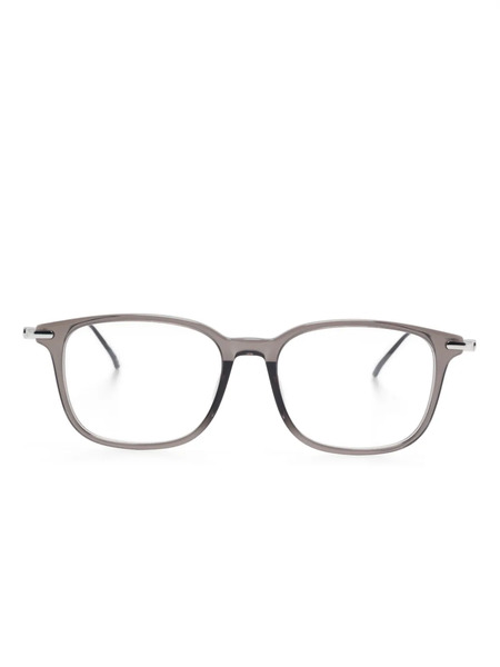  Montblanc Rectangle-frame Glasses - Black 