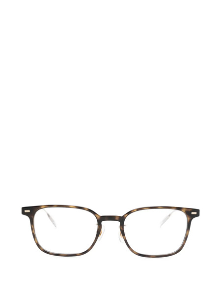  Montblanc Rectangle-frame Glasses - Silver 