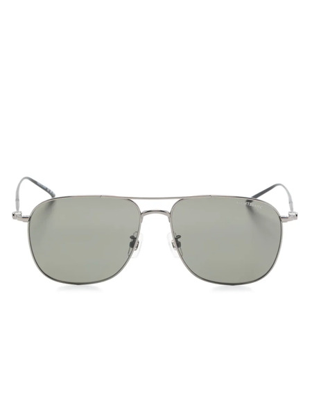  Montblanc 0417 Sunglasses - Silver 