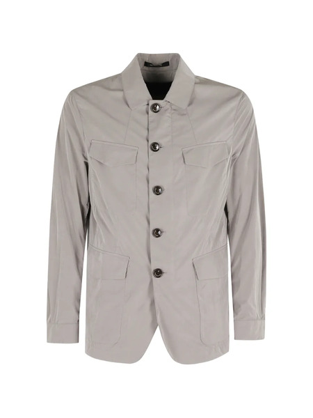  Montecore Flap-pocket Shirt Jacket - Grey 