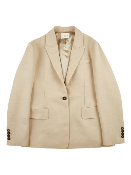  Montedoro Buttoned Blazer - Neutrals 