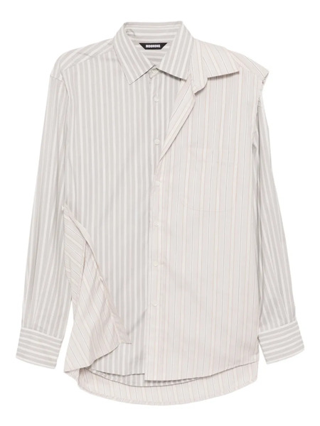  Moohong Double-layered Cotton Shirt - Neutrals 