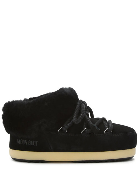  Moon Boot Evx Fur-trimmed Boots - Black 