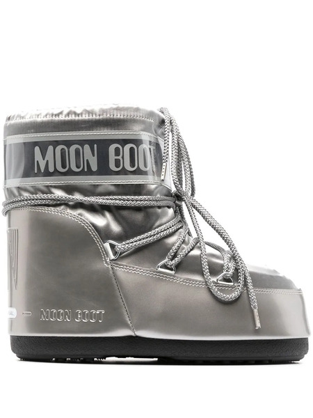  Moon Boot Icon Low Snow Boots - Silver 