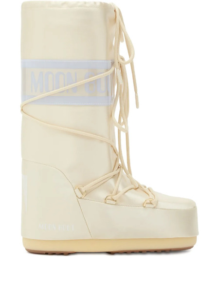  Moon Boot Icon Padded Lace-up Boots - Neutrals 
