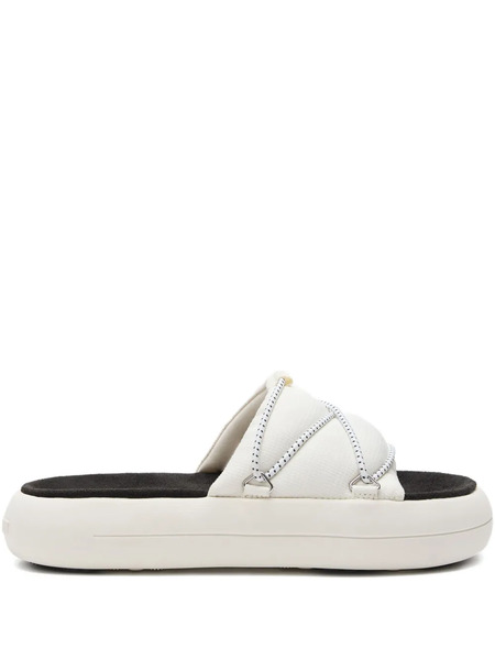  Moon Boot Icon Rope-detail Platform Sandals - White 