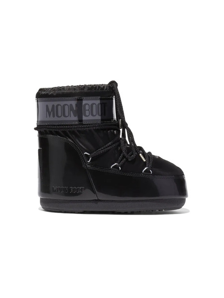  Moon Boot Kids Icon Low Snow Boots - Black 