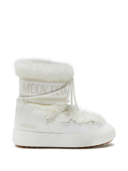  Moon Boot Kids Ltrack Logo Boots - White 