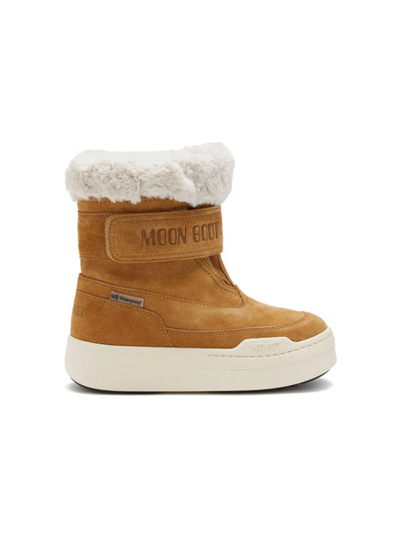  Moon Boot Kids Park Strap Boots - Neutrals 