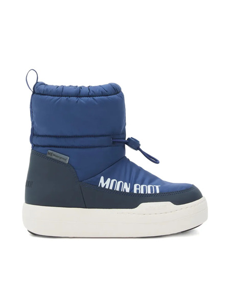  Moon Boot Kids Park Strap Padded Snow Boots - Blue 