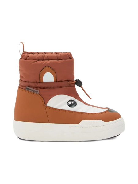  Moon Boot Kids Park Tube Fox Mid Boots - Brown 