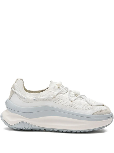  Moon Boot Lace-up Knitted Sneakers - White 