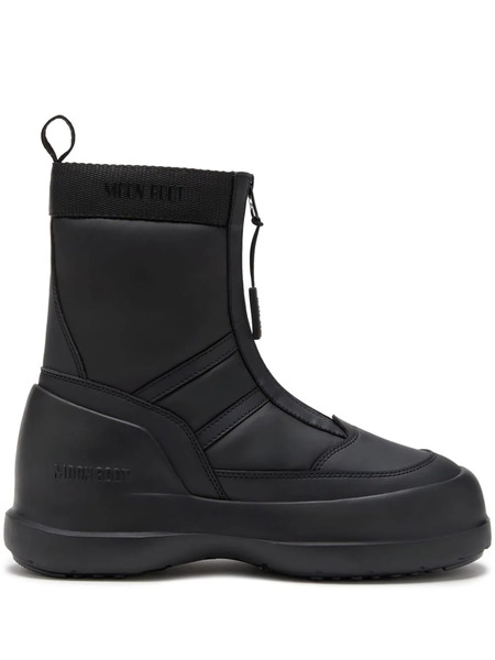  Moon Boot Luna Logo-print Boots - Black 