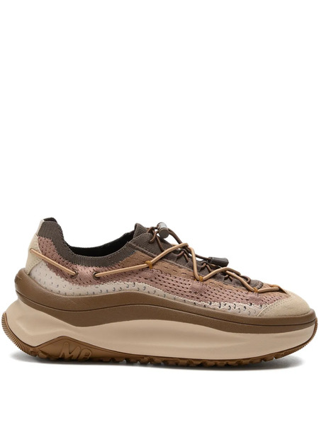  Moon Boot Moon247 Lace-up Knitted Sneakers - Brown 