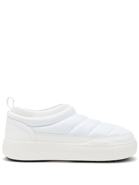  Moon Boot Park Logo-print Sneakers - White 