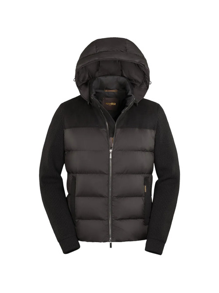  Moorer Allori Padded Jacket - Black 
