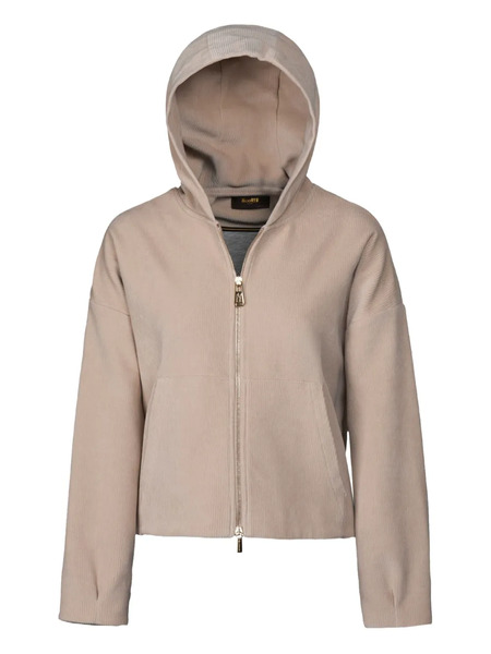  Moorer Ambeta-08j Hooded Jacket - Neutrals 