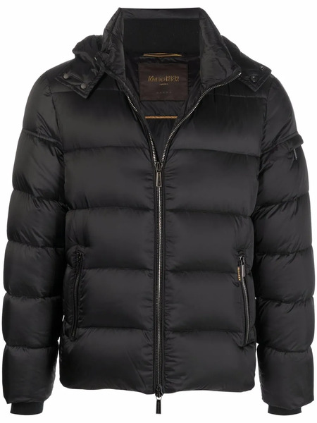  Moorer Brett Padded Jacket - Black 