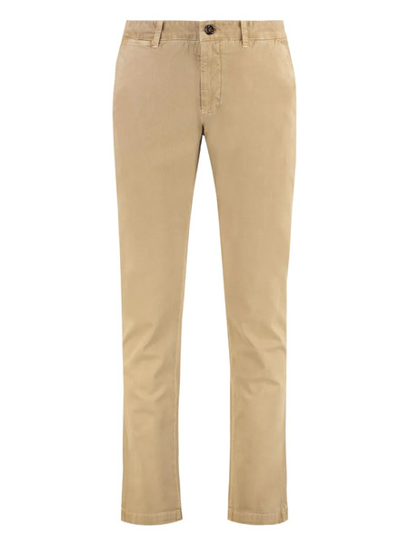  Moorer Button-fastening Trousers - Brown 