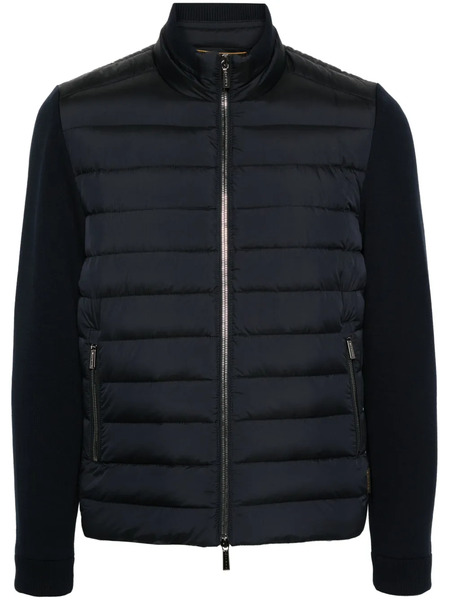  Moorer Cattaneo-s3c Panelled Jacket - Blue 
