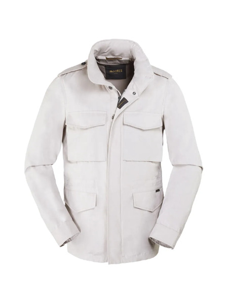  Moorer Denver-s1 Flap-pocket Jacket - Neutrals 
