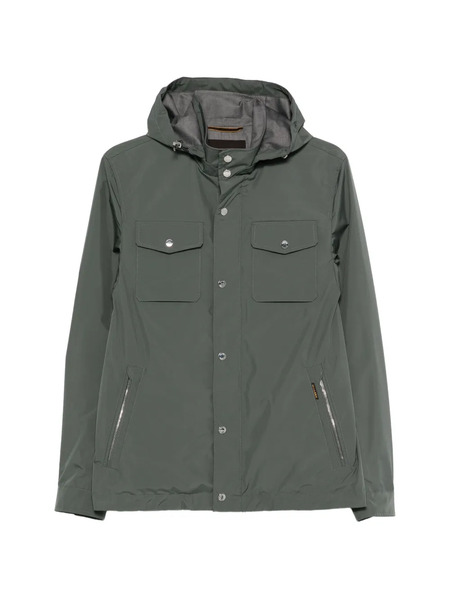  Moorer Fenzi Hooded Pocket Jacket - Green 