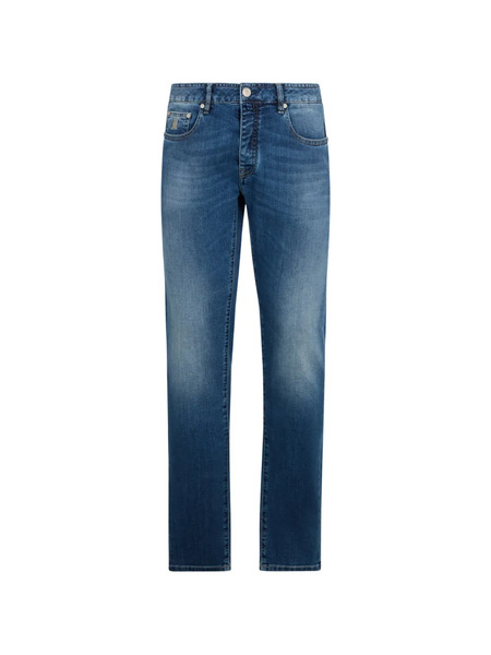  Moorer Five-pocket Jeans - Blue 