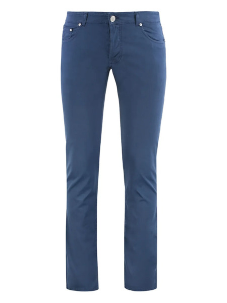  Moorer Five-pocket Trousers - Blue 