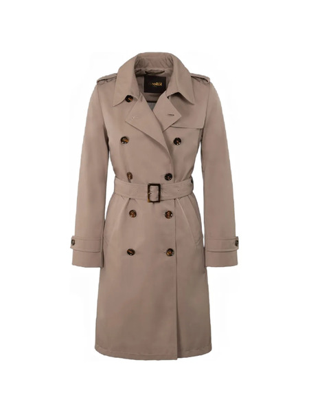  Moorer Giverny-ft Double-breasted Belted Trench Coat - Neutrals 