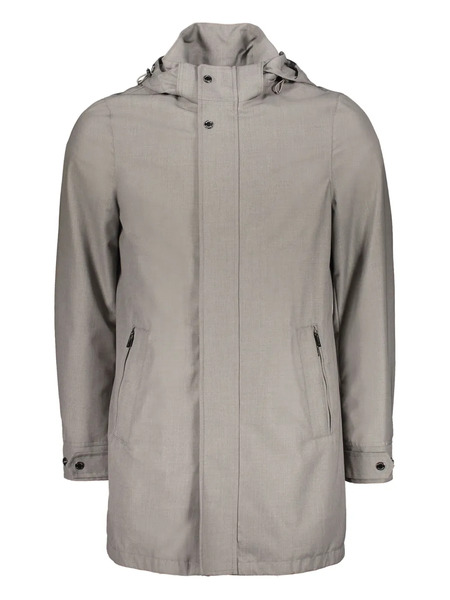  Moorer Hooded-neck Jacket - Grey 