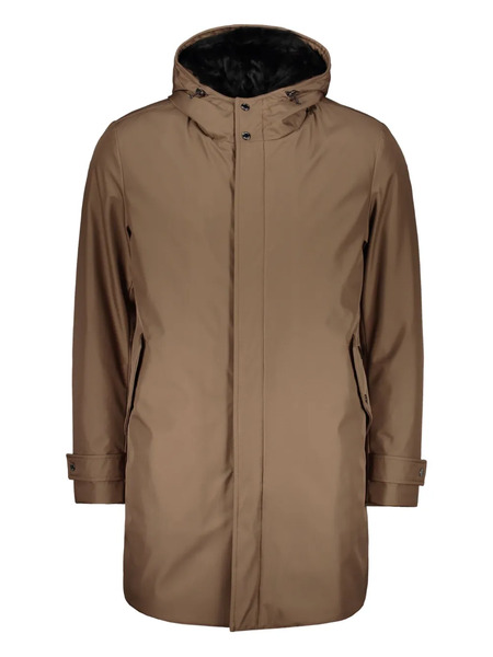  Moorer Hooded Parka - Brown 