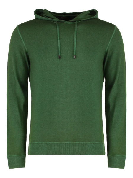  Moorer Hooded Sweater - Green 