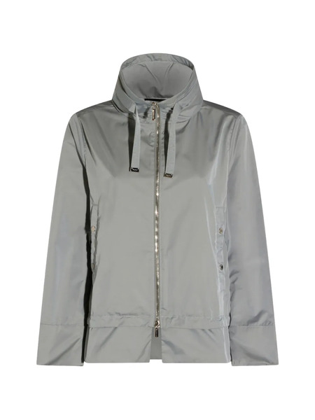  Moorer Hooded Zip-up Jacket - Grey 