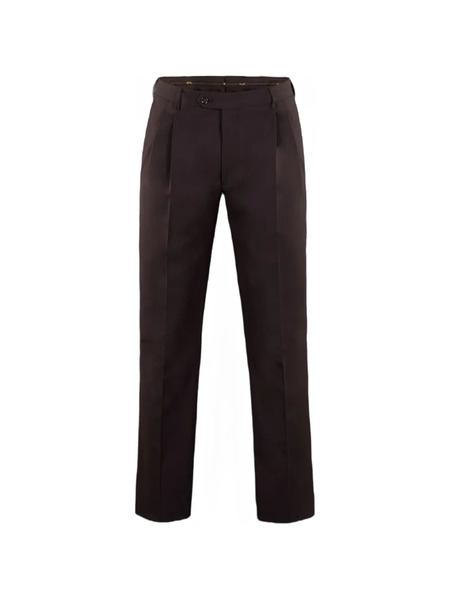  Moorer Jarvis-slw Pleated Trousers - Brown 