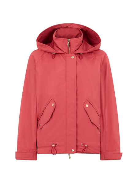  Moorer Jill Hooded Jacket - Red 