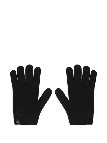  Moorer Knitted Gloves - Black 