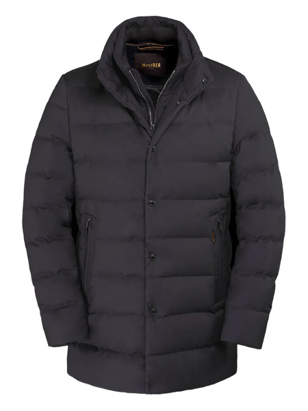  Moorer Layered Puffer Jacket - Grey 