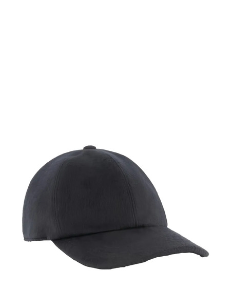  Moorer Logo-debossed Cap - Blue 