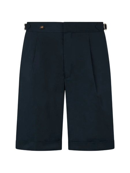  Moorer Manfredi Buckle Bermuda Shorts - Blue 