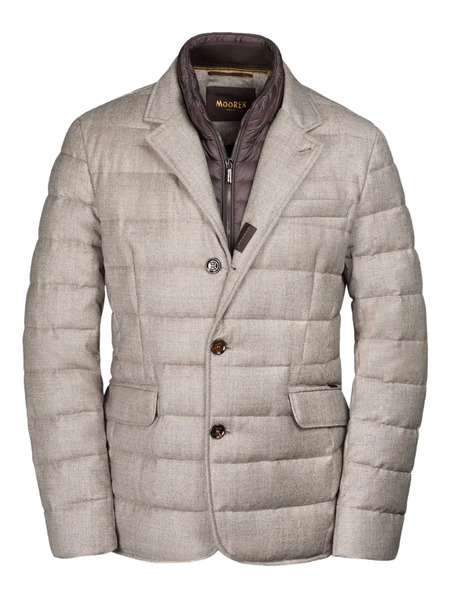  Moorer Nomos Padded Jacket - Neutrals 