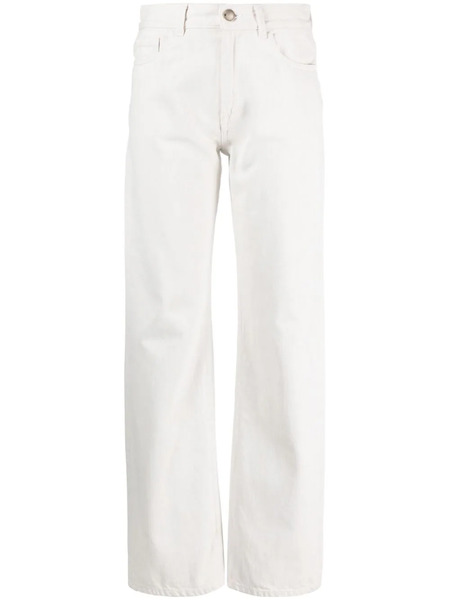  Moorer Straight-leg High-waist Jeans - Neutrals 