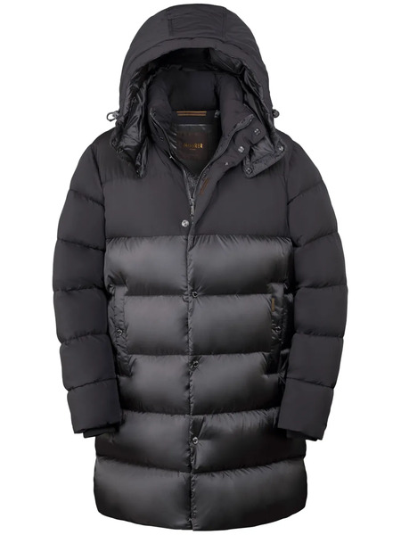  Moorer Yuran-shk Coat - Black 