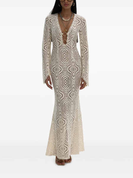  Moos Studio Celestial Bloom Dress - White 