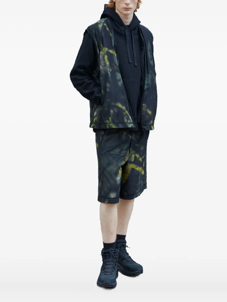  Moos Studio Drawstring Hoodie - Black 
